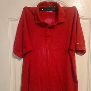 Levi’s Red 80s Vintage Polo Shirt Size M Short Sleeve